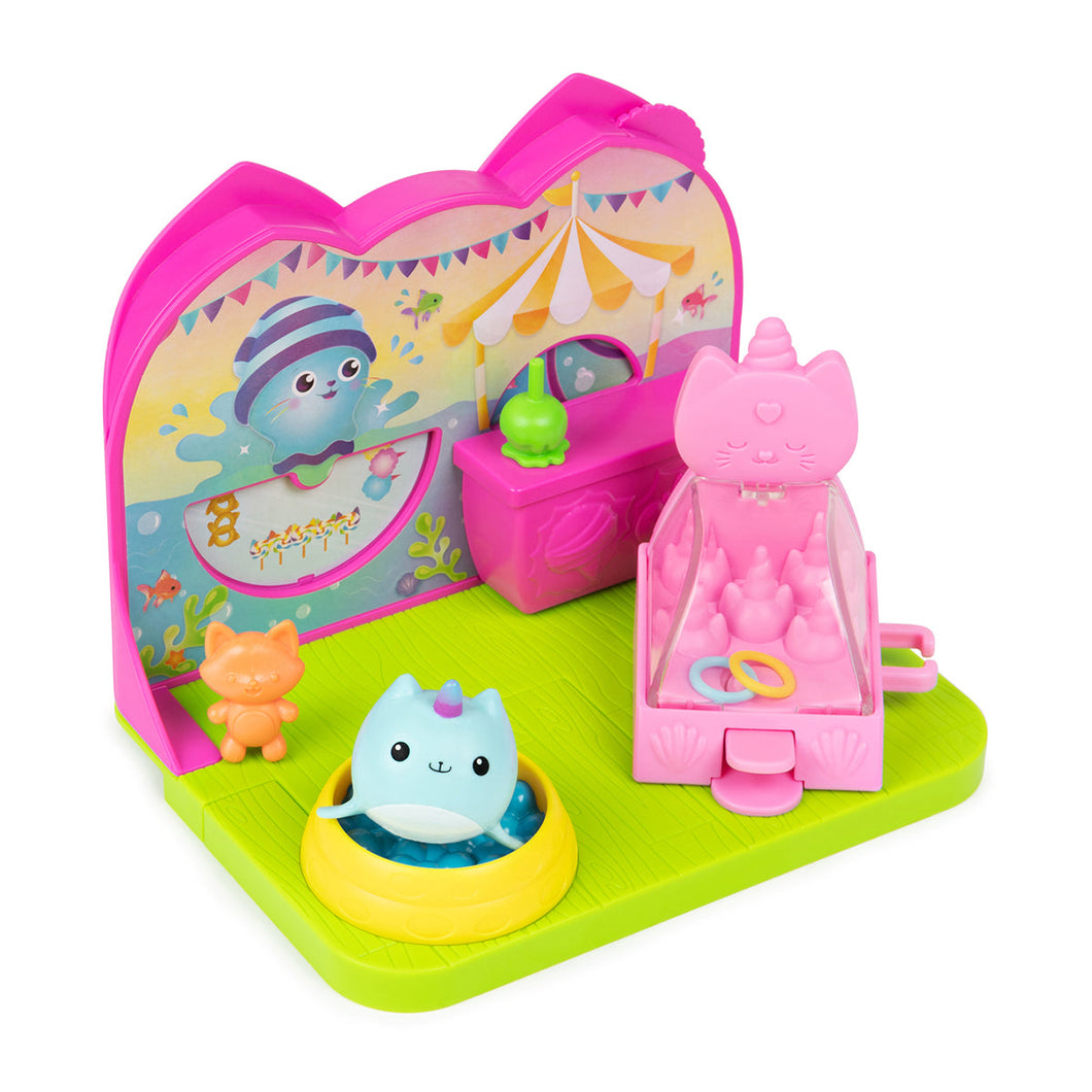 Gabby Dollhouse KitTY Narwhals Carnival Room Playset