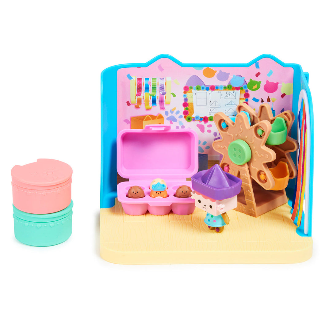 Gabby Dollhouse Baby Box Craft-A-Riffic Room