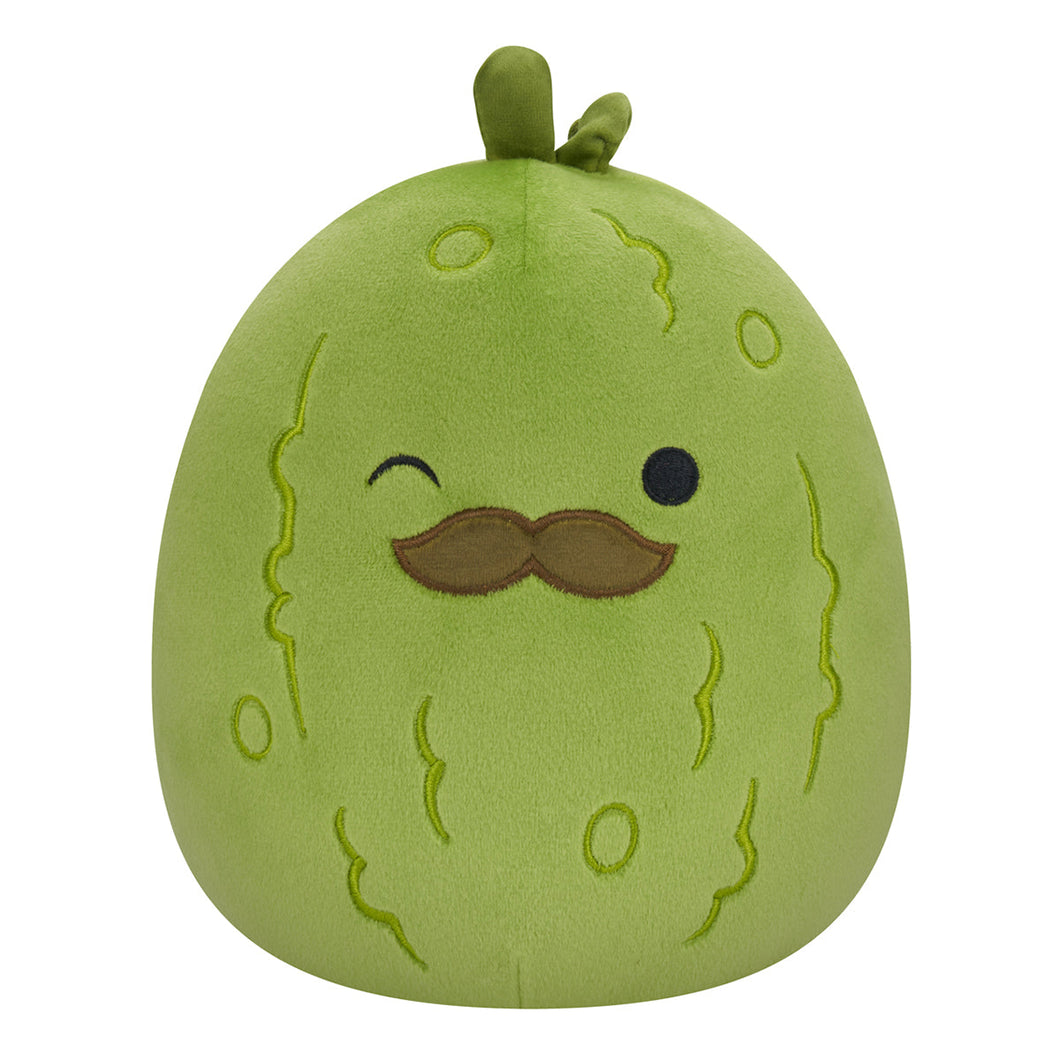 Squishmallows 7.5 Inch PLUSH Charles The Pickle With Mustache