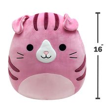 Load image into Gallery viewer, Squishmallows 16 Inch PLUSH Geraldine The Pink Scottish Fold Cat
