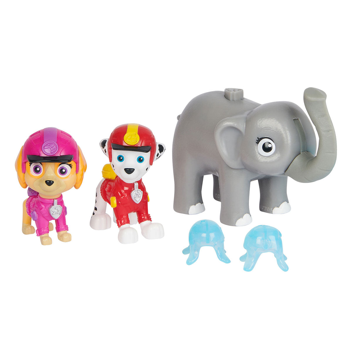 Paw Patrol Jungle Pups - Marshall, Skye & Elephant Figures