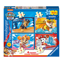 Load image into Gallery viewer, Ravensburger Paw Patrol My First Puzzles 4 Pack
