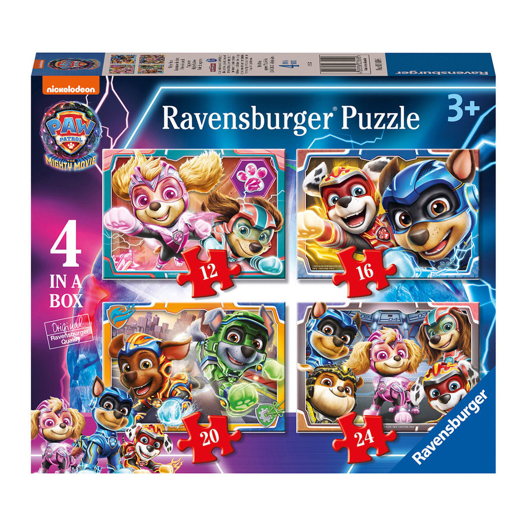 Ravensburger Paw Patrol The Mighty Movie 4 In A Box Jigsaw Puzzles