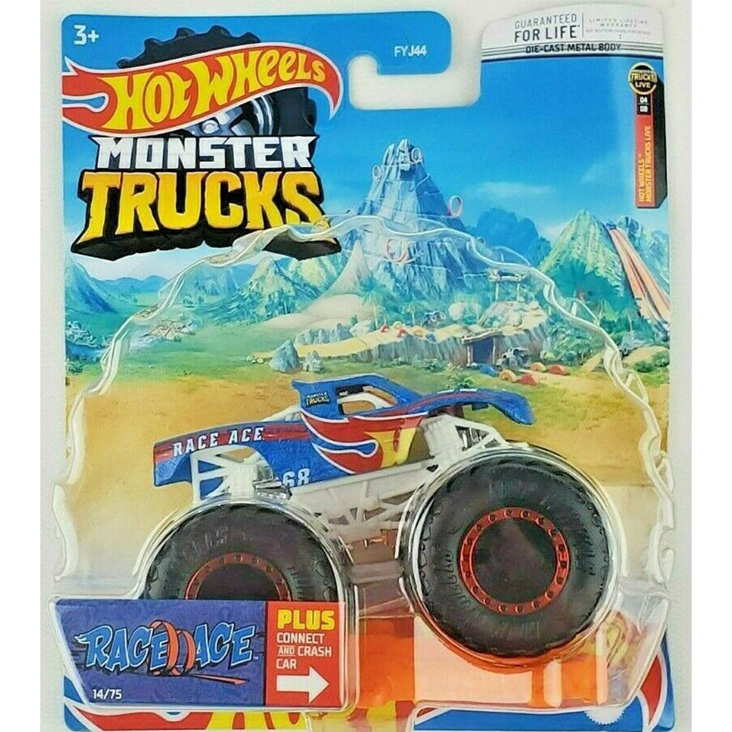 Hot Wheels Monster Trucks 1:64 Scale Die-Cast Assorted