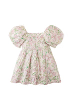 Load image into Gallery viewer, Gingersnaps Floral Print Dress With Ruched On Front Bodice
