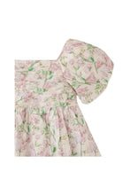 Load image into Gallery viewer, Gingersnaps Floral Print Dress With Ruched On Front Bodice
