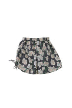 Load image into Gallery viewer, Gingersnaps Orchid Print Bubble Skirt With Side Ruching
