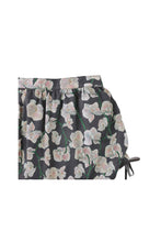 Load image into Gallery viewer, Gingersnaps Orchid Print Bubble Skirt With Side Ruching
