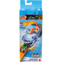 Load image into Gallery viewer, Hot Wheels Shark Launcher Car Vehicle Playset Assorted
