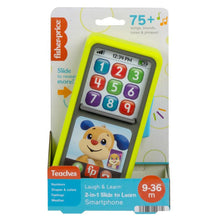 Load image into Gallery viewer, Fisher Price Laugh &amp; Learn 2-In-1 Press &amp; Slide Smartphone
