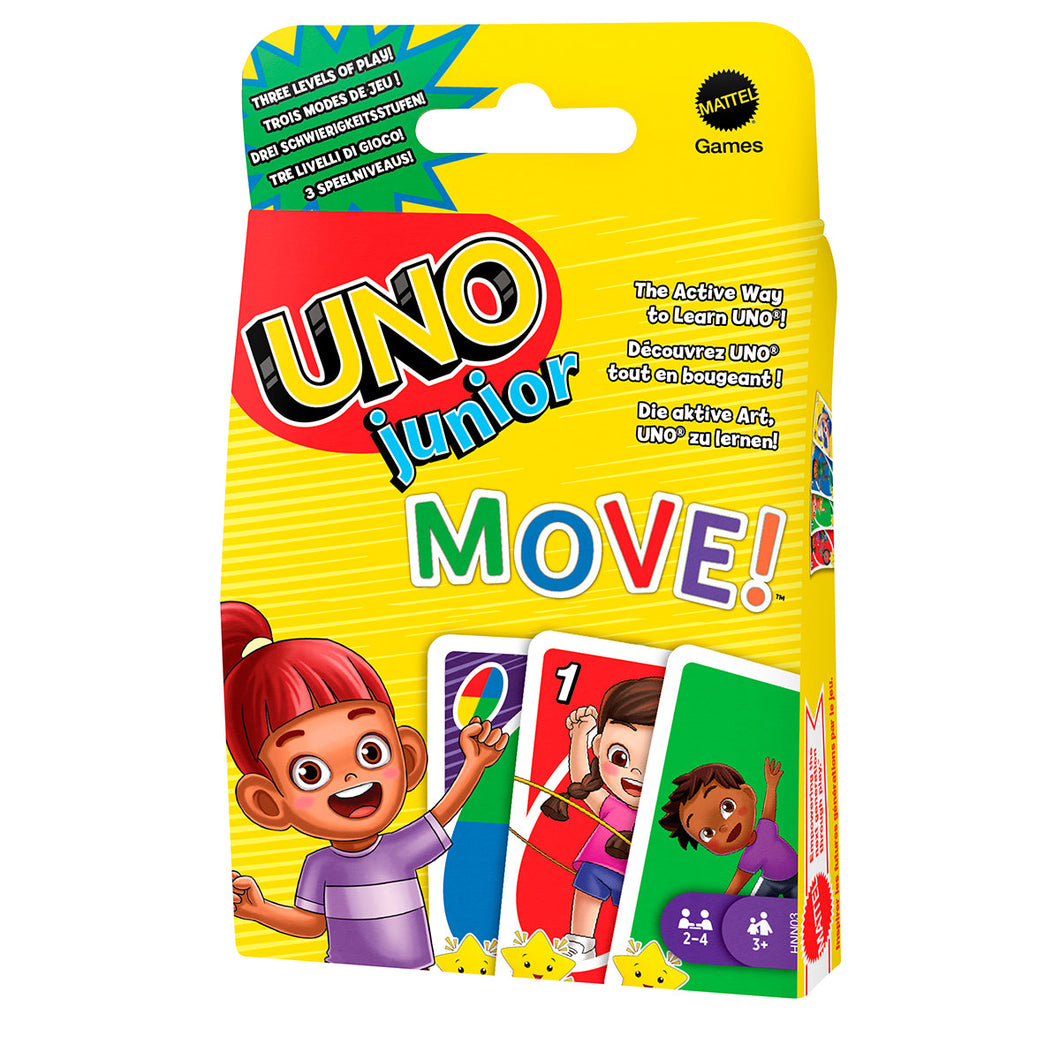 Mattel Games Uno Junior Action Play Card