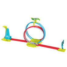 Load image into Gallery viewer, Hot Wheels Neon Speeders Laser Stunt Slamway Track Set
