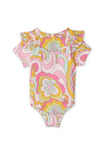 Load image into Gallery viewer, Gingersnaps Psychedelic Print Bodysuit
