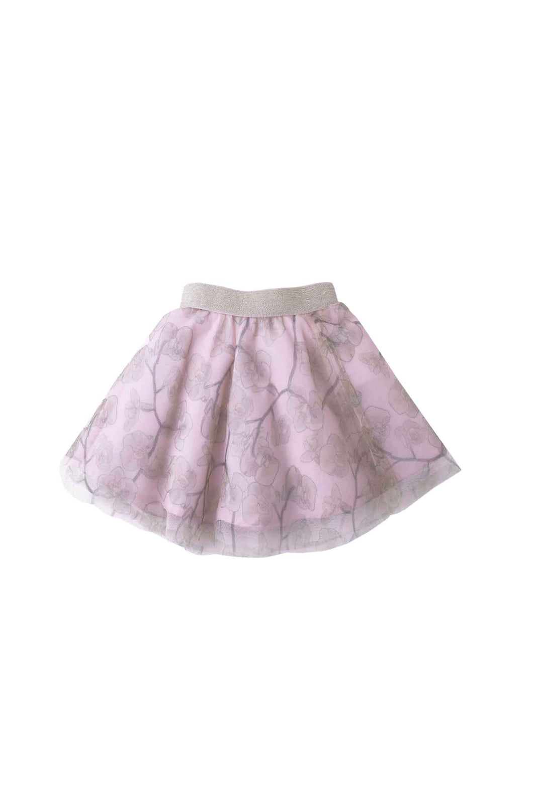 Gingersnaps Printed Half Circle Tulle Skirt