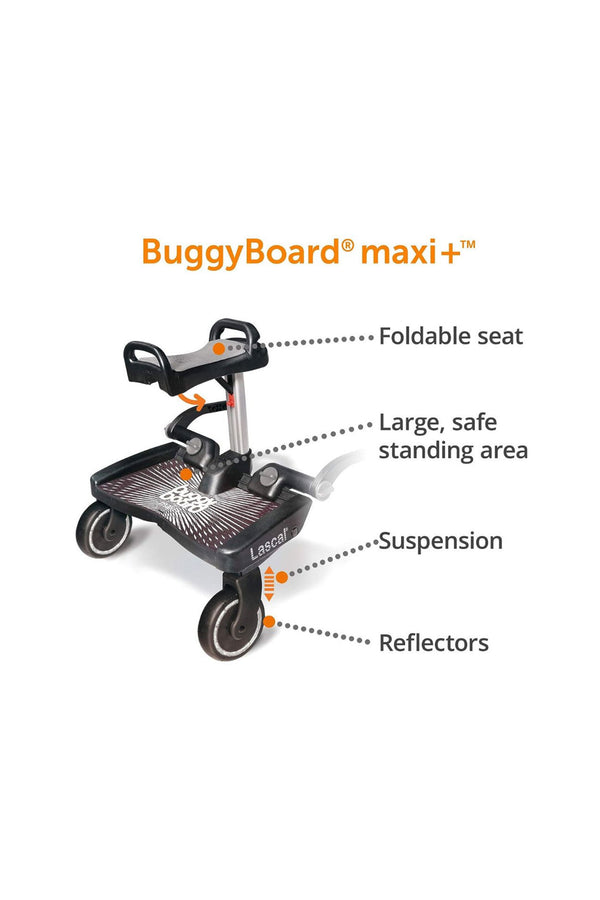 Buy Lascal Buggy Board Maxi Saddle Combo Online in Malaysia Mothercare