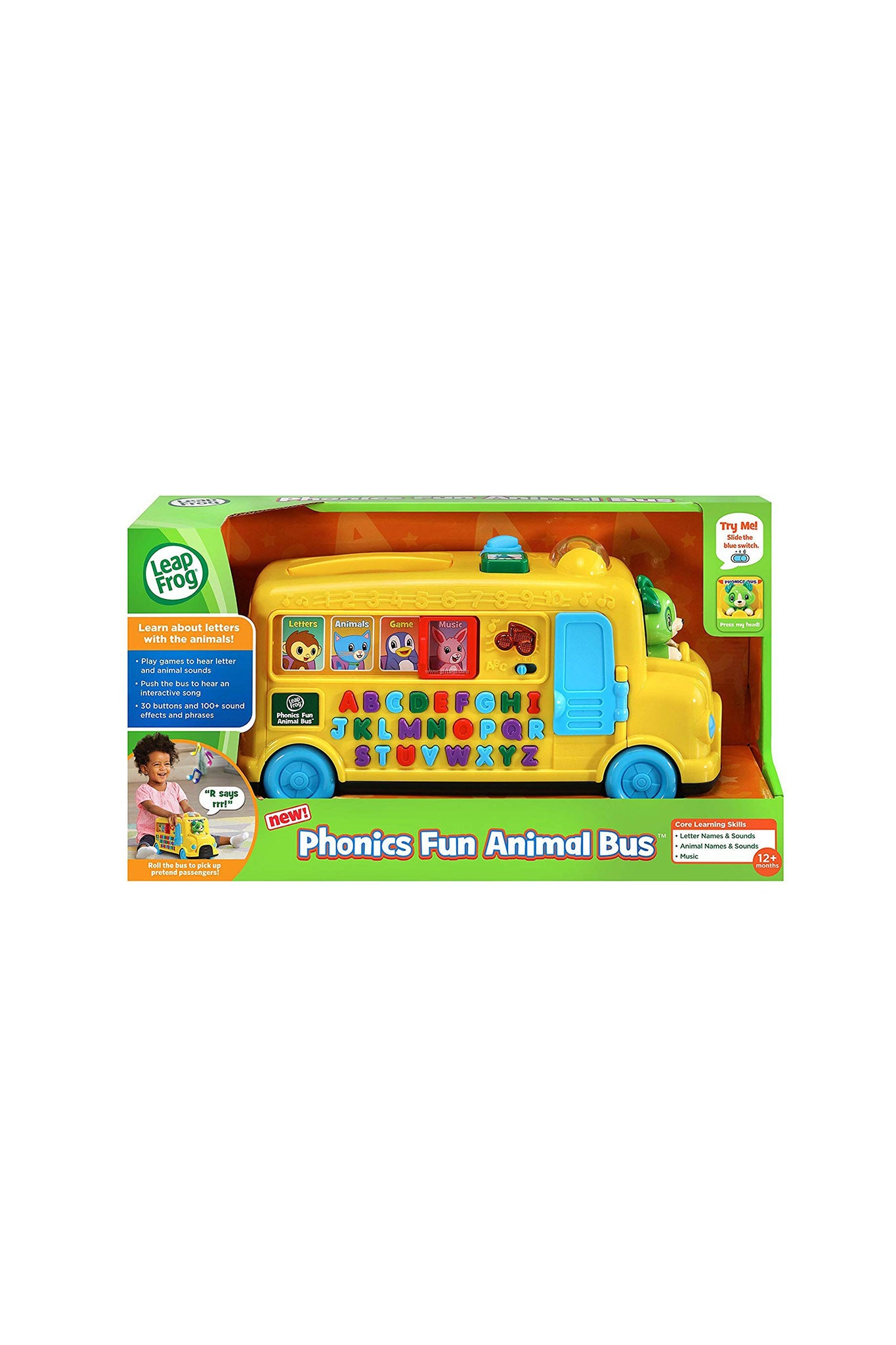 Leapfrog Phonics Fun Animal Bus