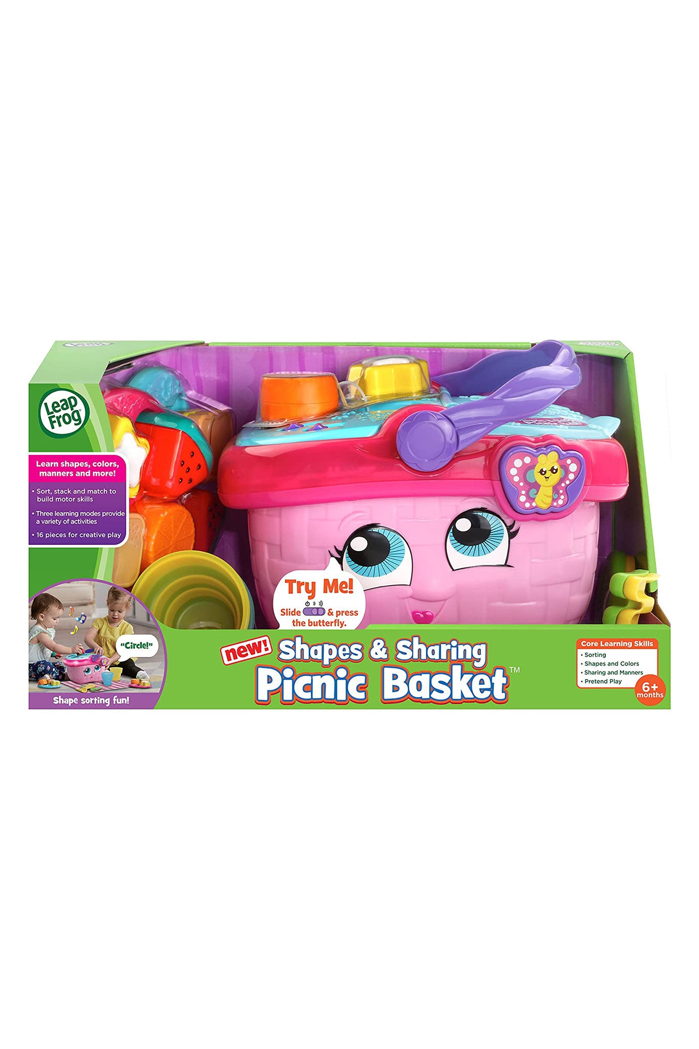 Leapfrog Shapes And Sharing Picnic Basket