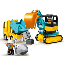 Load image into Gallery viewer, LEGO Duplo Truck &amp; Tracked Excavator 10931
