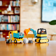 Load image into Gallery viewer, LEGO Duplo Truck &amp; Tracked Excavator 10931
