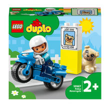 Load image into Gallery viewer, LEGO Duplo Police Motorcycle 10967
