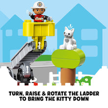 Load image into Gallery viewer, LEGO Duplo Town Fire Truck 10969
