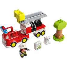 Load image into Gallery viewer, LEGO Duplo Town Fire Truck 10969
