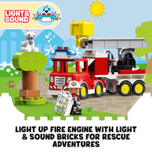 Load image into Gallery viewer, LEGO Duplo Town Fire Truck 10969
