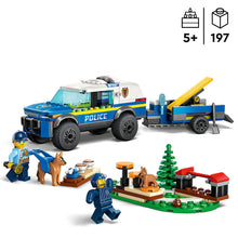 Load image into Gallery viewer, Lego City Mobile Police Dog Training 60369
