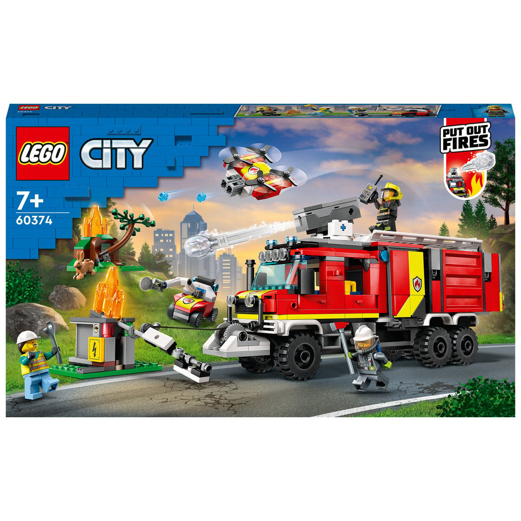 Lego City Fire Command Truck 60374