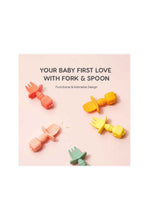 Load image into Gallery viewer, Mama Bear Baby Training Spoon And Fork Set
