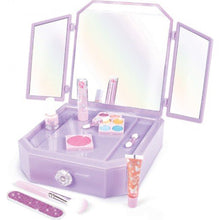 Load image into Gallery viewer, Make It Real Deluxe Light Up Mirrored Vanity And Cosmetic Set
