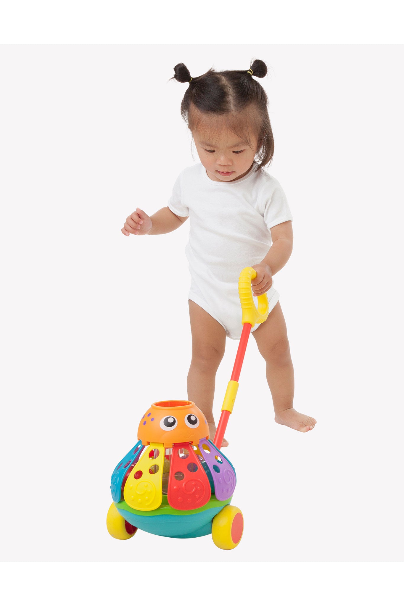 Playgro Push Along Ball Popping Octopus