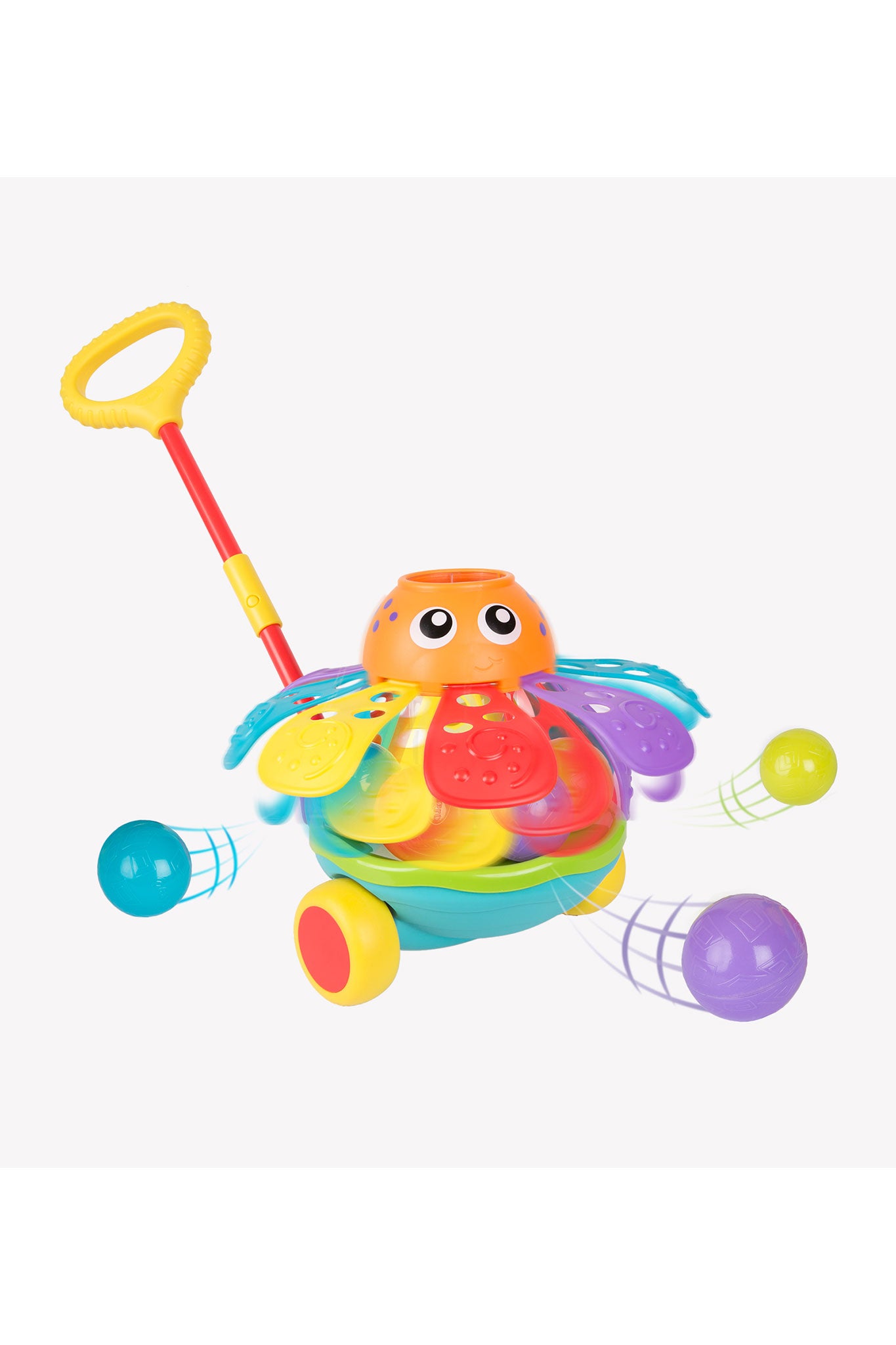 Playgro Push Along Ball Popping Octopus