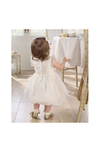 Load image into Gallery viewer, Mamas &amp; Papas White Organza Flower Dress
