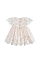 Load image into Gallery viewer, Mamas &amp; Papas Lace Frill Sleeve Dress
