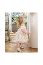 Load image into Gallery viewer, Mamas &amp; Papas Lace Frill Sleeve Dress
