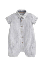 Load image into Gallery viewer, Mamas &amp; Papas Pinstripe Romper
