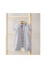 Load image into Gallery viewer, Mamas &amp; Papas Pinstripe Romper
