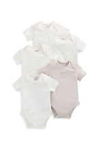 Load image into Gallery viewer, Mamas &amp; Papas 5Pk Stork Bodysuits
