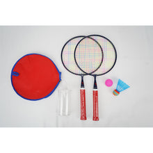 Load image into Gallery viewer, Mesuca Kids Badminton Rackets Pair Set With Shuttlecock Spiderman
