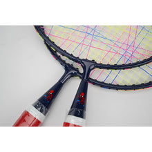 Load image into Gallery viewer, Mesuca Kids Badminton Rackets Pair Set With Shuttlecock Spiderman
