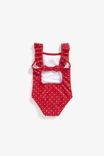 Load image into Gallery viewer, Mothercare Red Spot Swimsuit
