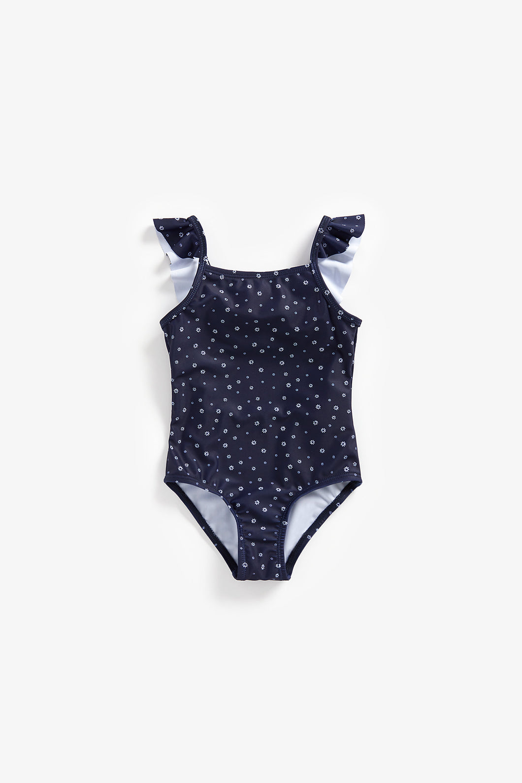 Mothercare Navy Flower Swimsuit