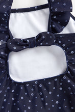 Load image into Gallery viewer, Mothercare Navy Flower Swimsuit
