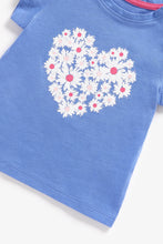 Load image into Gallery viewer, Mothercare Daisy Heart T-Shirt
