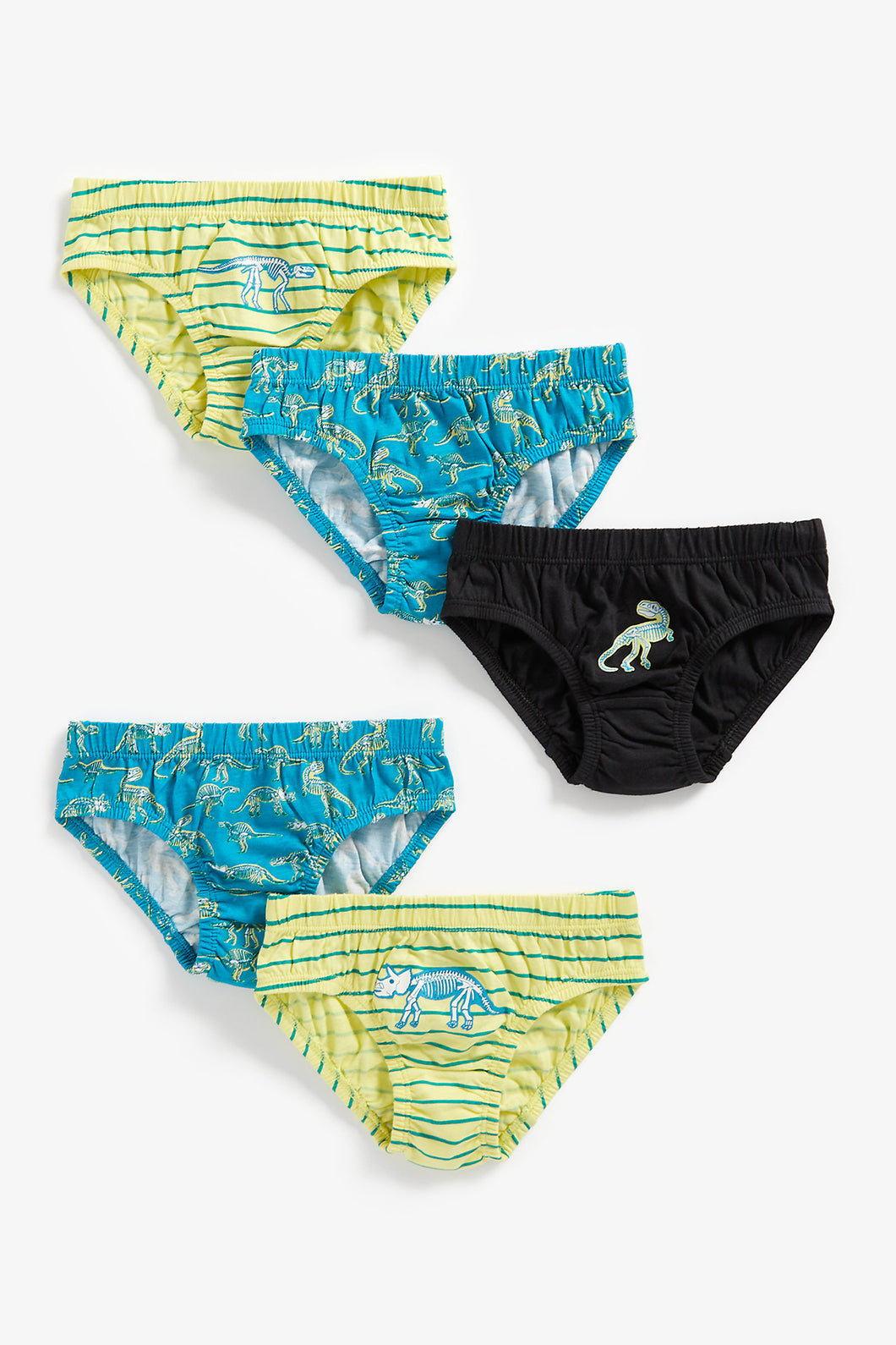 Mothercare Dino Briefs - 5 Pack