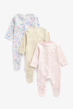 Load image into Gallery viewer, Mothercare Under The Sea Sleepsuits - 3 Pack
