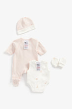 Load image into Gallery viewer, Mothercare Pink Premature Baby Four-Piece Set
