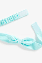 Load image into Gallery viewer, Mothercare Spot And Blue Headbands - 2 Pack
