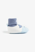 Load image into Gallery viewer, Mothercare Whale Sock-Top Baby Booties
